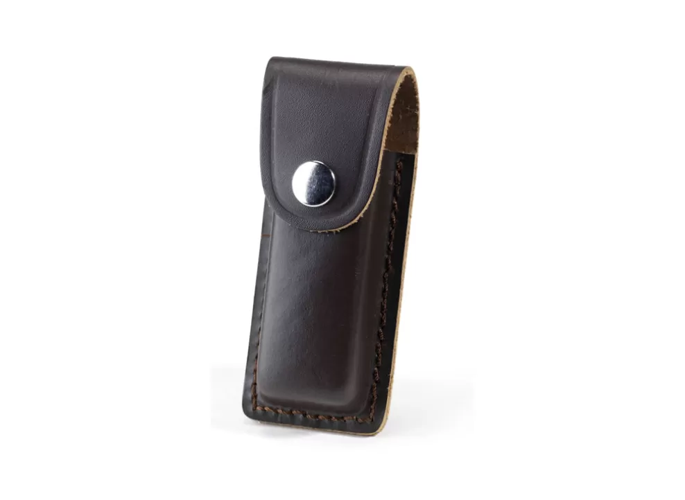 Whitby Dark Brown Leather Sheath - 4"^* Shop