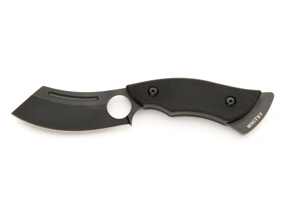 Whitby Keer Outdoor/Camping Sheath Knife (3") - Black G10^* Online