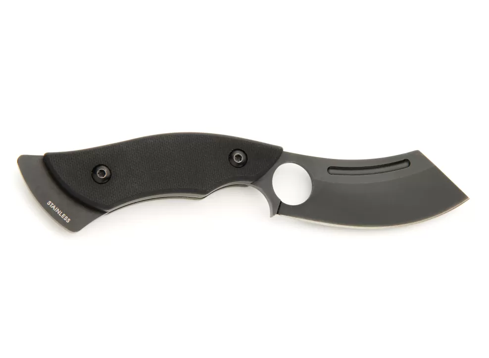 Whitby Keer Outdoor/Camping Sheath Knife (3") - Black G10^* Online