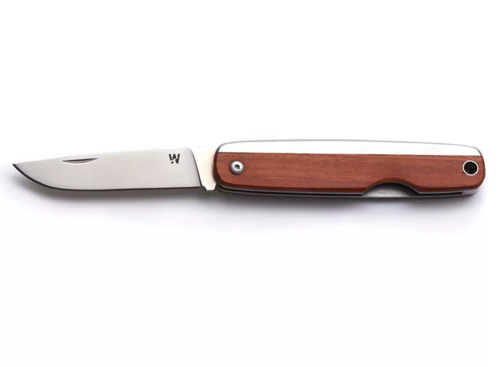 Whitby Kent Edc Pocket Knife (2.25") - Mahogany Wood^* Shop