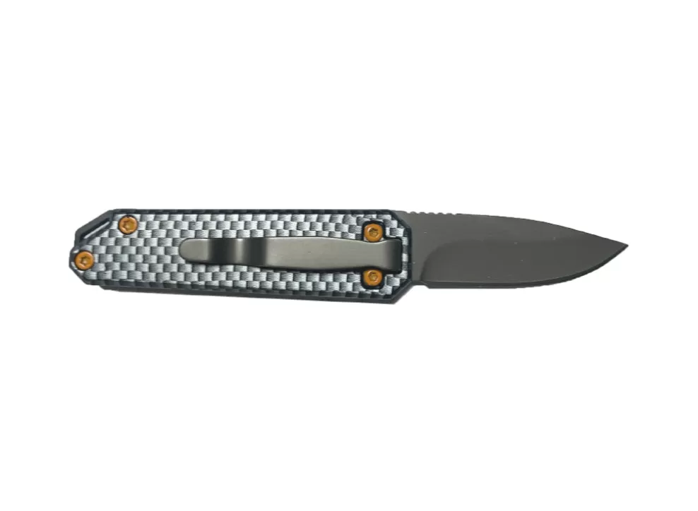 Whitby Leven Edc Pocket Knife (1.75") - Carbon Fibre Pattern^* Online