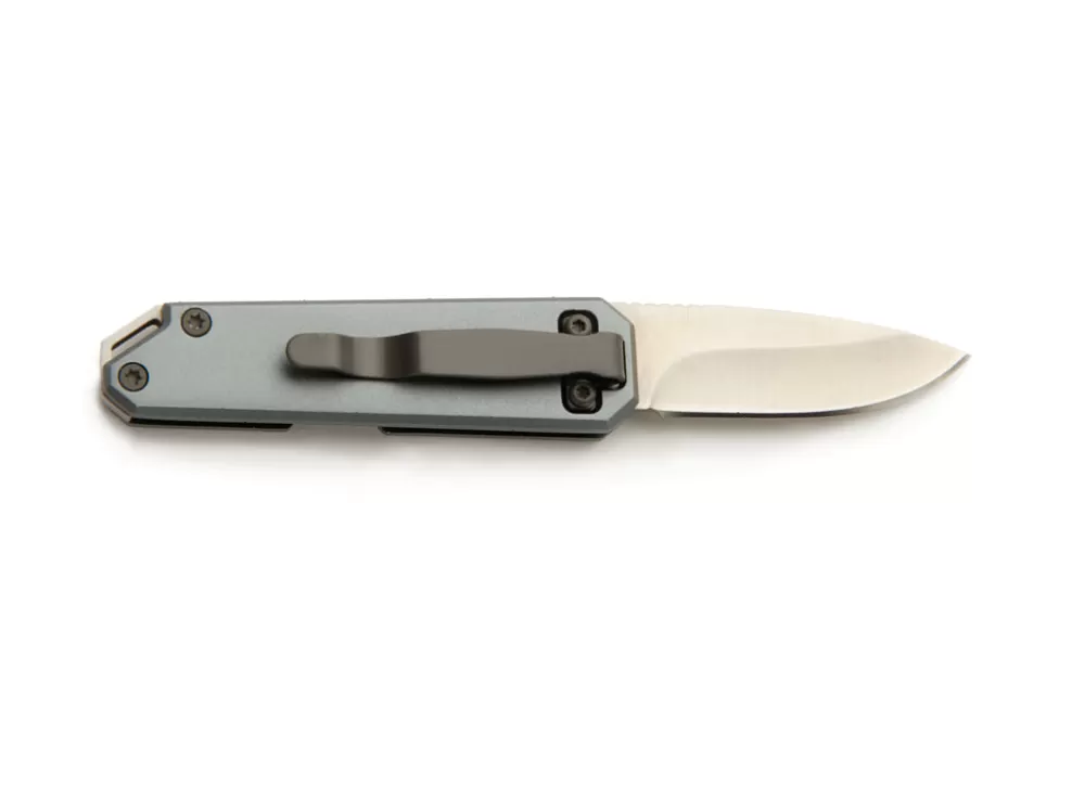 Whitby Leven Edc Pocket Knife (1.75") - Titanium Grey^* New