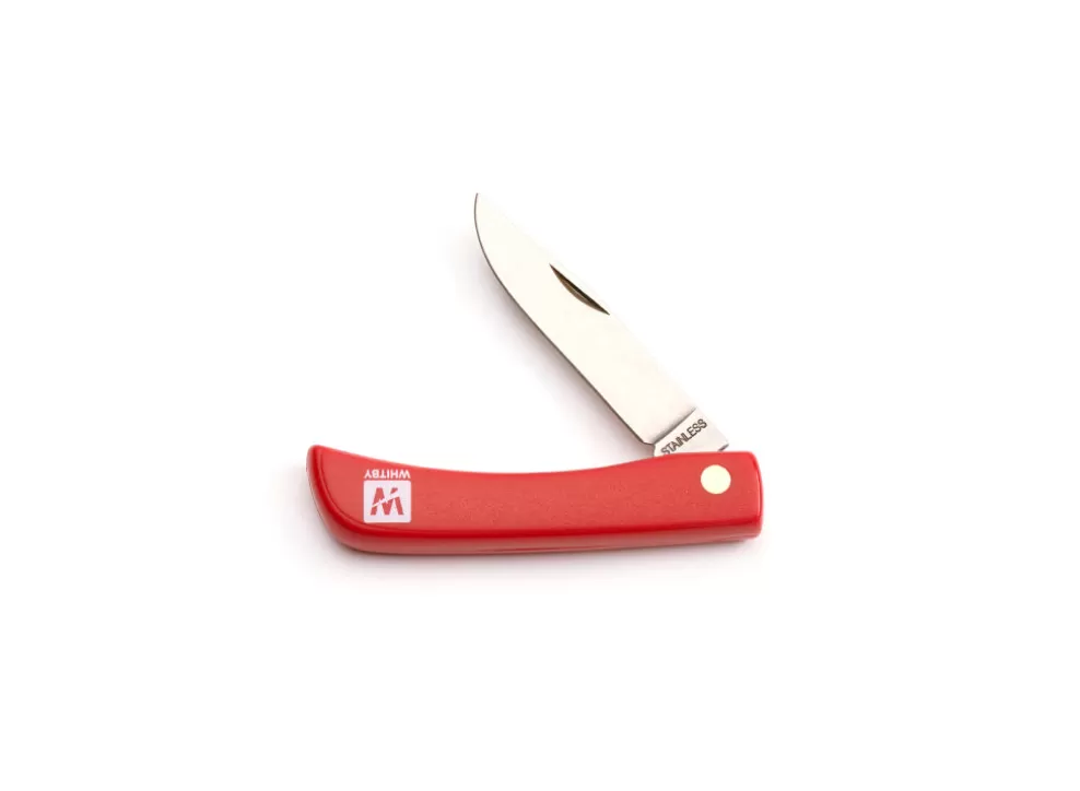 Whitby Pocket Knife (2.75") - Red^* Hot