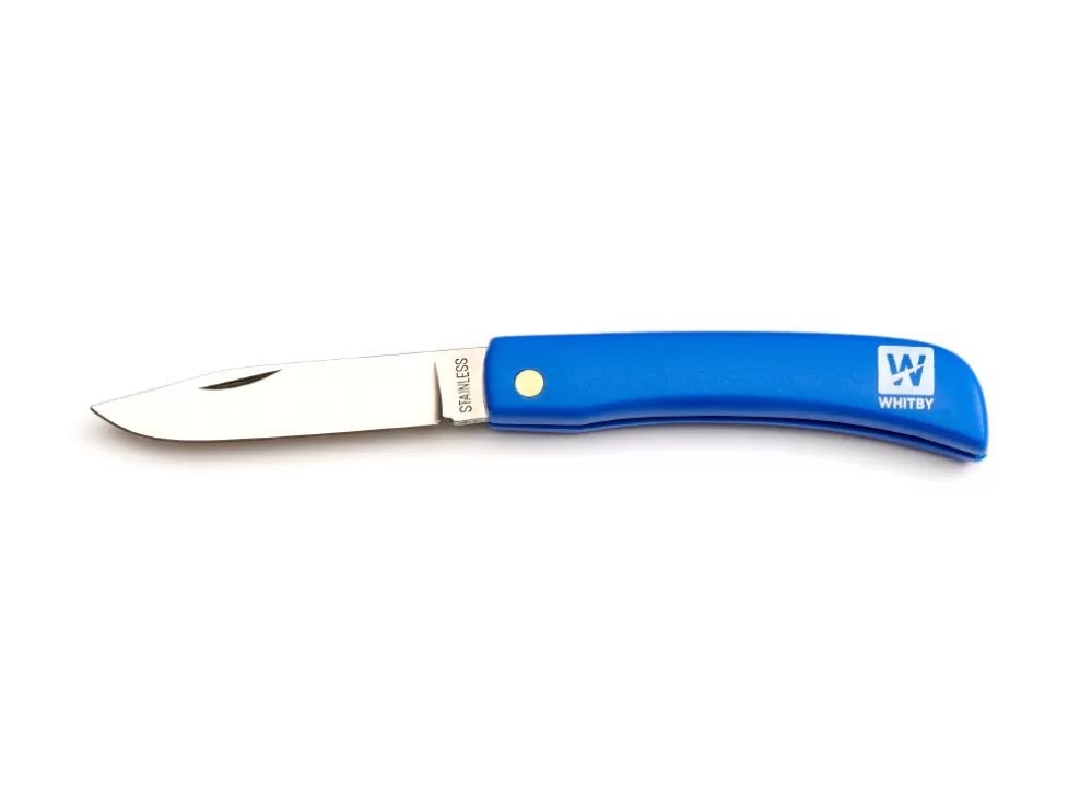 Whitby Pocket Knife (3.25") - Blue^* Store