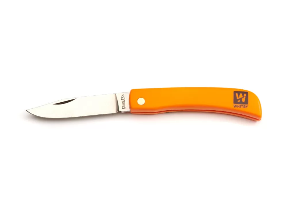 Whitby Pocket Knife (3.25") - Orange^* Store