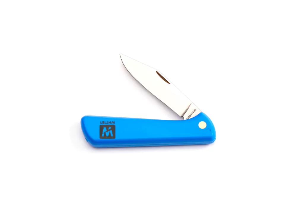 Whitby Pocket Knife (3") - Blue^* New