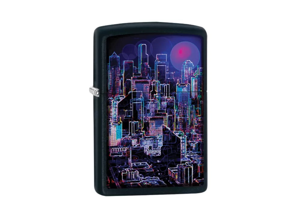 Cyberpunk Lighter - Black Matte^Zippo Best Sale