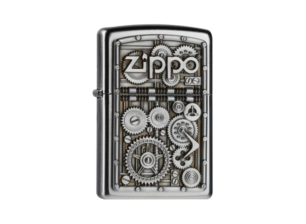 Engine Lighter - Street Chrome^Zippo Outlet