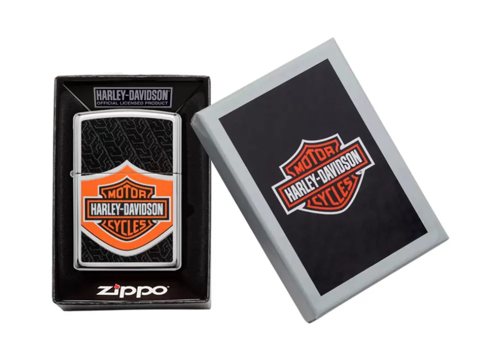 Harley Davidson Lighter - High Polish Chrome^Zippo Best Sale