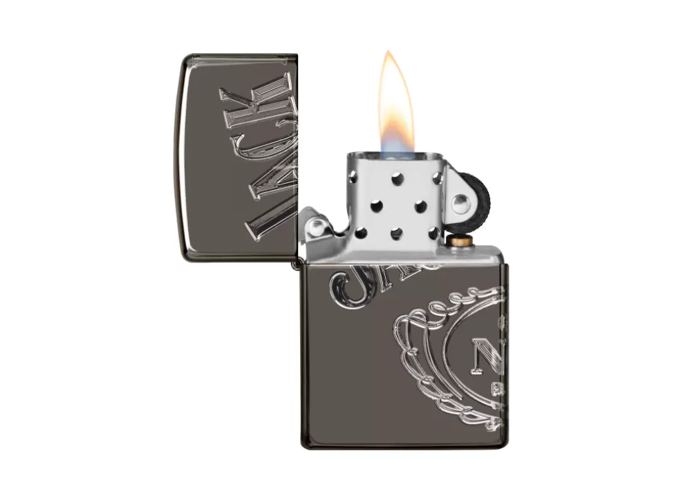 Jack Daniel's Lighter - Armor Black Ice^Zippo Fashion