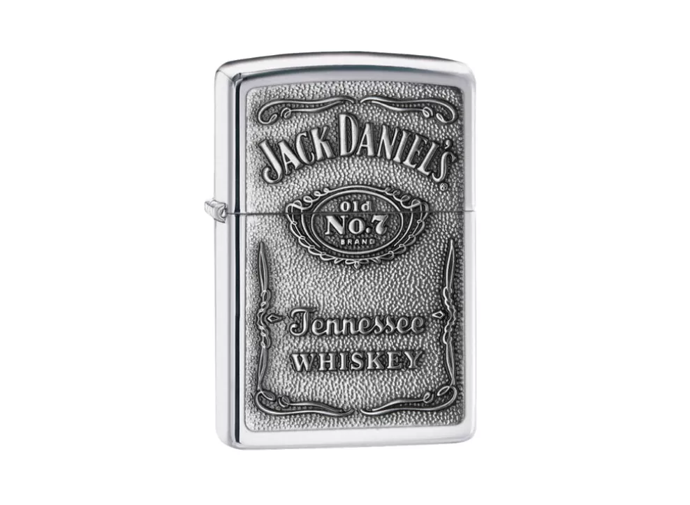 Jack Daniel's Lighter - High Polish Chrome^Zippo Cheap