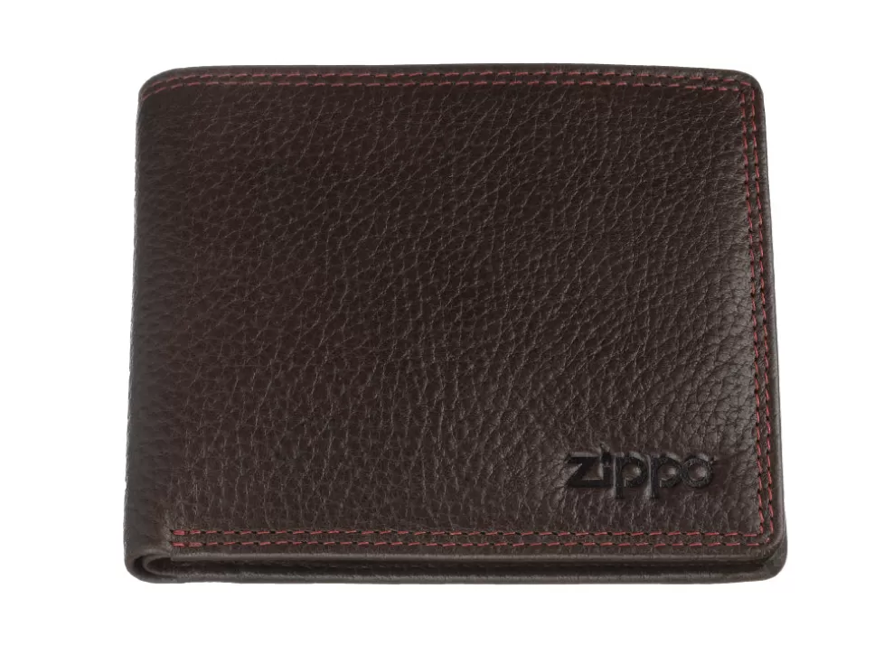 Leather Bi-Fold Wallet^Zippo Shop