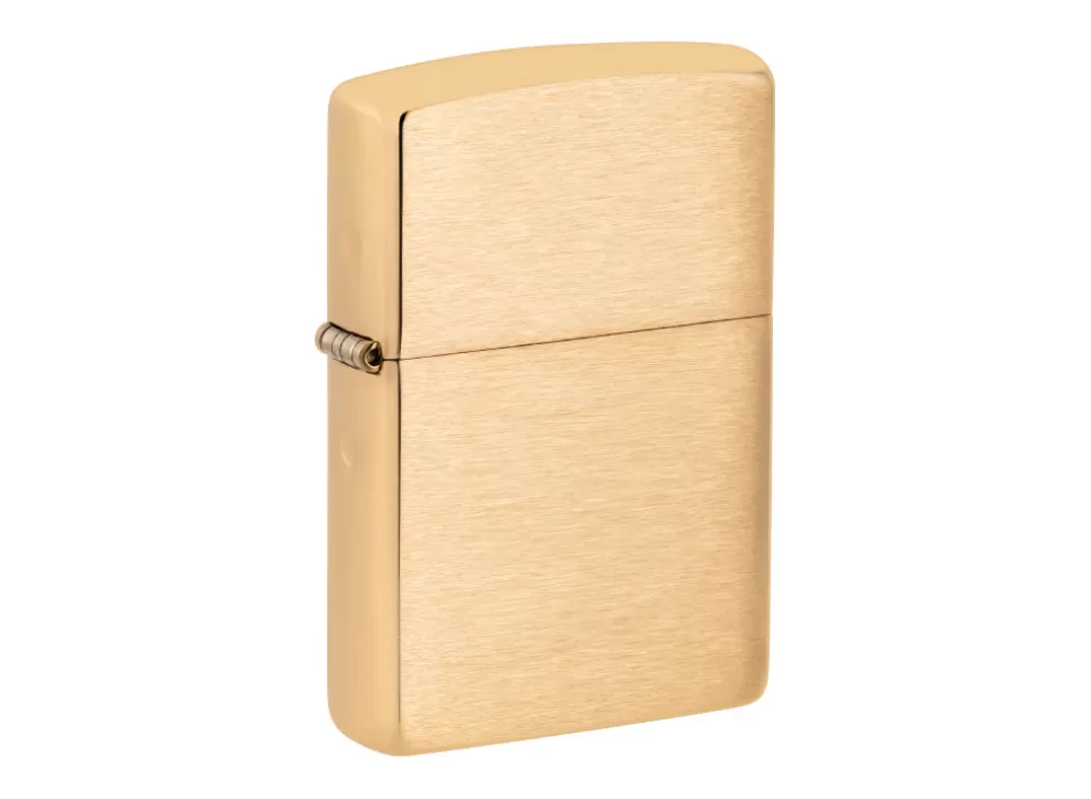 Lighter - Brushed Brass^Zippo Cheap