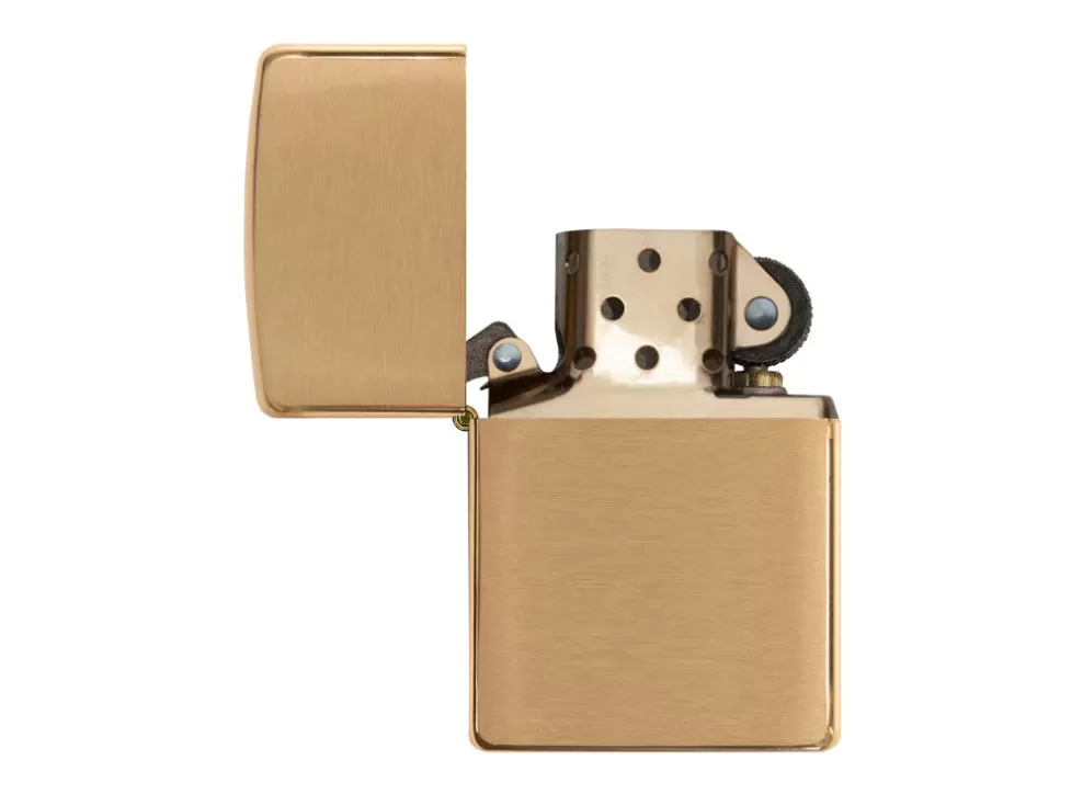 Lighter - Brushed Brass^Zippo Cheap