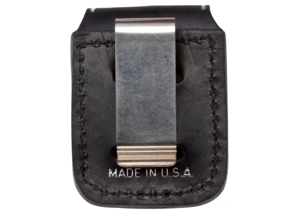 Lighter Pouch W/ Belt Clip - Black^Zippo Best Sale