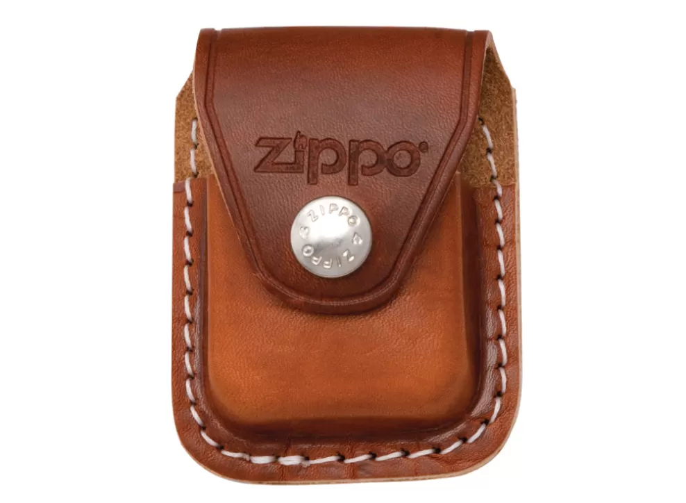 Lighter Pouch W/ Belt Clip - Brown^Zippo Best Sale