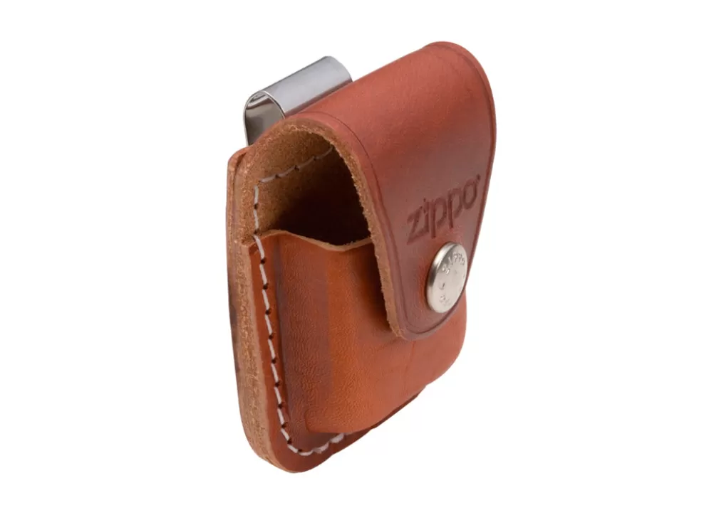 Lighter Pouch W/ Belt Clip - Brown^Zippo Best Sale