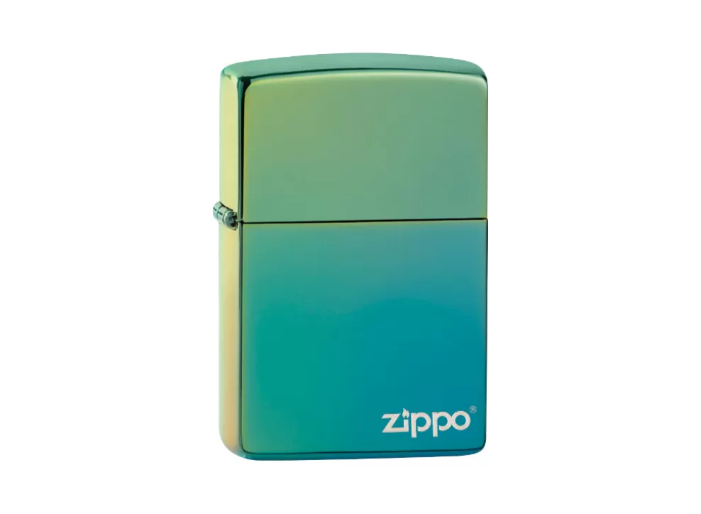 Logo Lighter - High Polish Teal^Zippo Best Sale