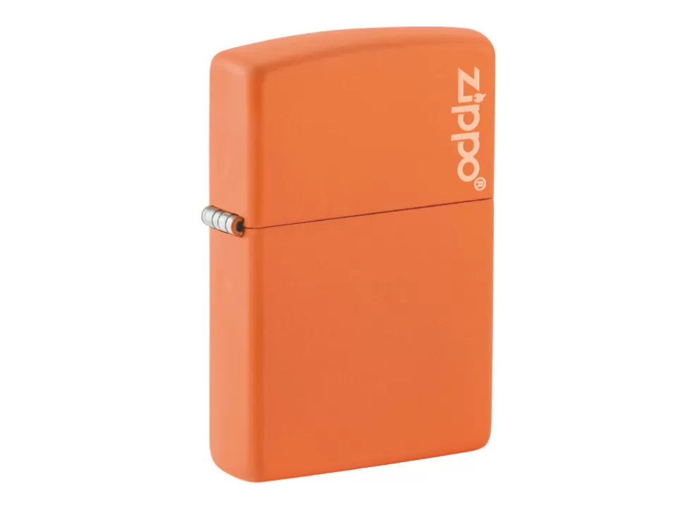 Logo Lighter - Orange Matte^Zippo Flash Sale