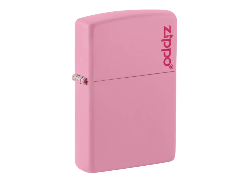 Logo Lighter - Pink Matte^Zippo Best