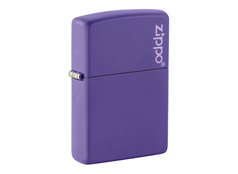 Logo Lighter - Purple Matte^Zippo Online