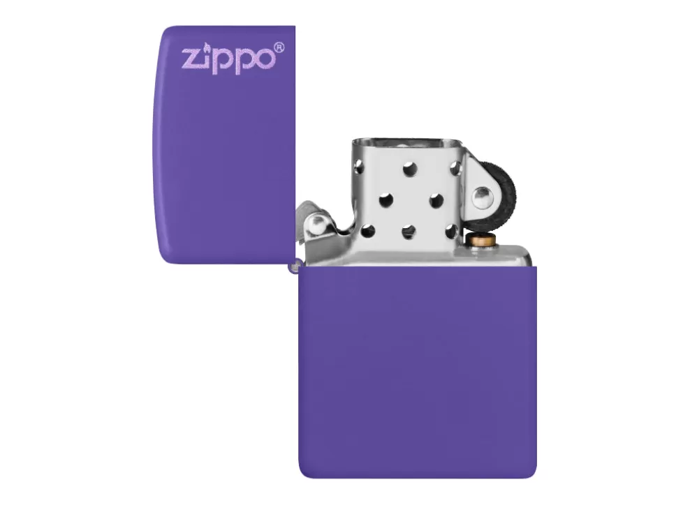 Logo Lighter - Purple Matte^Zippo Online