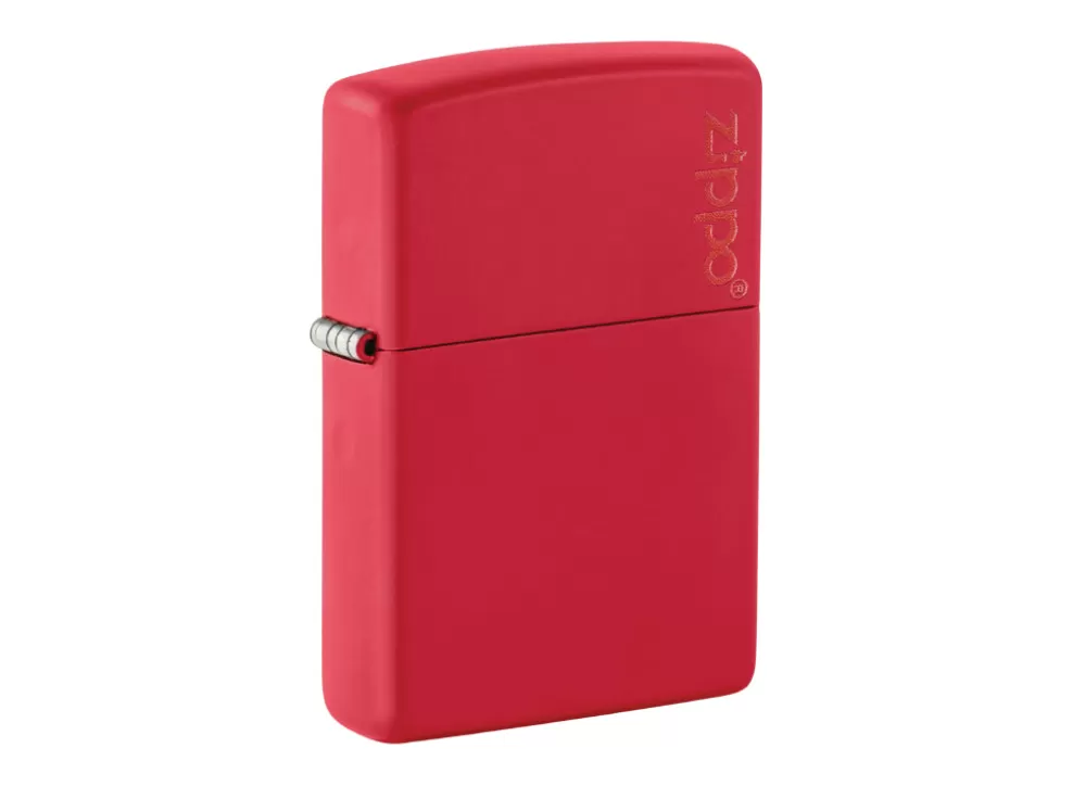 Logo Lighter - Red Matte^Zippo Flash Sale