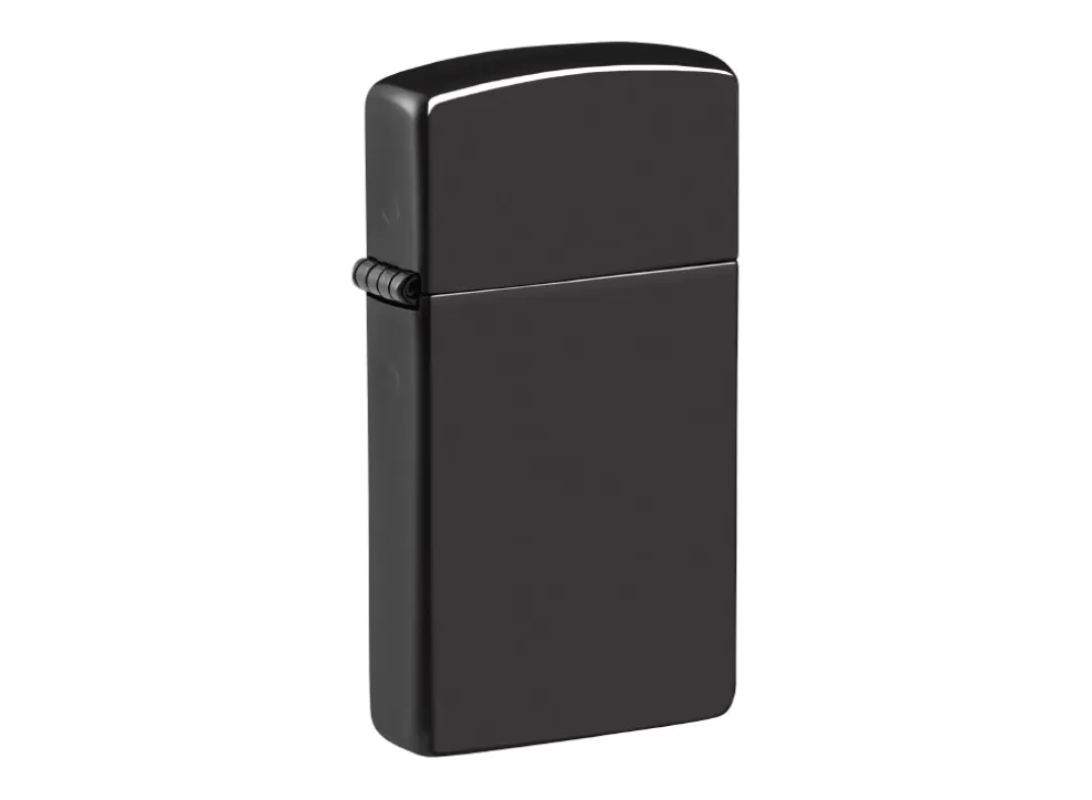 Slim Lighter - High Polish Black^Zippo Store