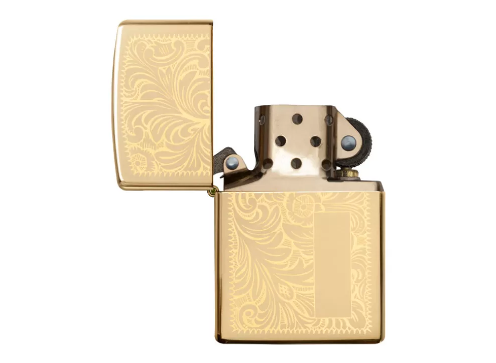 Venetian Lighter - High Polish Brass^Zippo Online