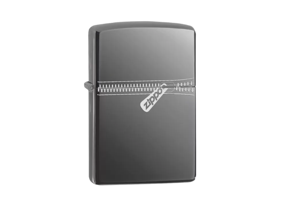 Zipper Lighter - Black Ice^Zippo Best